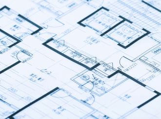 blueprints to a home