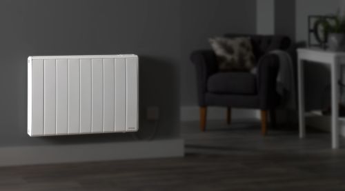electric radiators installed in the entryway