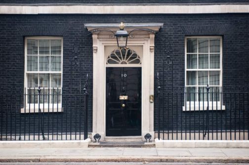 10 downing street front door