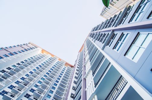 high rise apartments