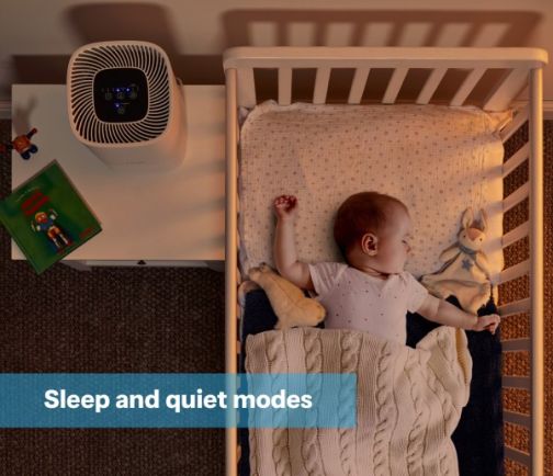 DXBRVAP4 Dimplex air purifier in a nursery room