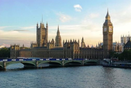 view of Westminster London