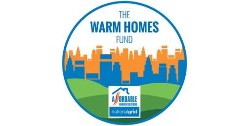 Warm homes fund logo graphic