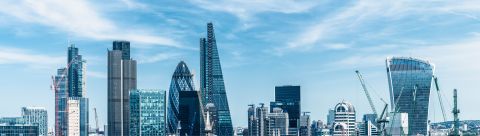 London skyline in the daytime