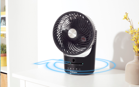 product image of desktop fan