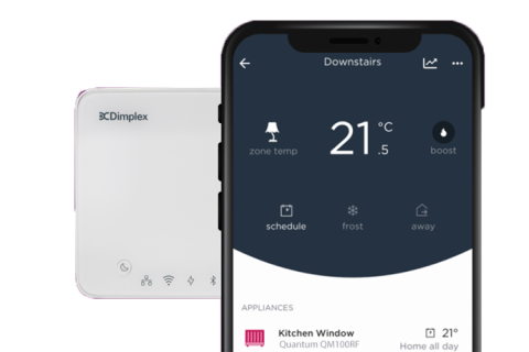 image depicting Dimplex control app