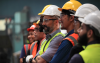 row of engineers